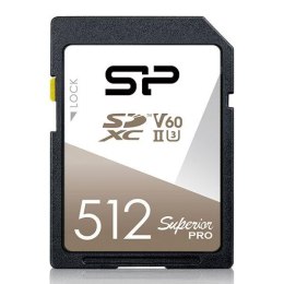 Karta pamięci Silicon Power SDXC Superior Pro 512GB (280/170 MB/s) UHS-II U3 V60