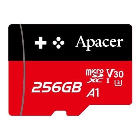 Karta pamięci microSDXC Apacer Gaming 256GB (100/80 MB/s) Class 10 UHS-I U3 V30 A1