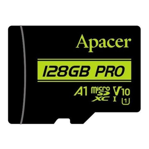 Karta pamięci microSDXC Apacer Professional 128GB (100/10 MB/s) Class 10 UHS-I U1 V10 A1 BULK