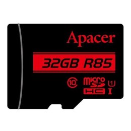 Karta pamięci microSDHC Apacer R85 32GB (85/10 MB/s) Class 10 U1 BULK