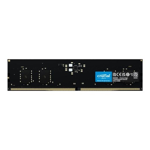 Pamięć DDR5 Crucial 32GB (1x32GB) 4800MHz CL40 1,1V