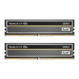 Pamięć DDR5 Team Group ELITE Plus 64GB (2x32GB) 5200MHz CL42 1,1V Black