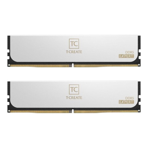 Pamięć DDR5 Team Group T-Create Expert 32GB (2x16GB) 6400MHz CL32 1,35V White