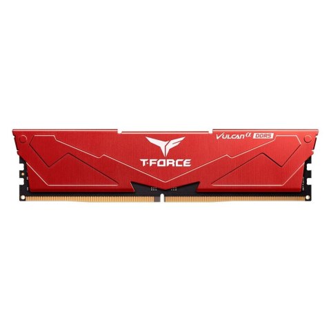 Pamięć DDR5 Team Group T-FORCE VULCAN Alpha 16GB (1x16GB) 5600MHz CL40 1,2V Czerwona