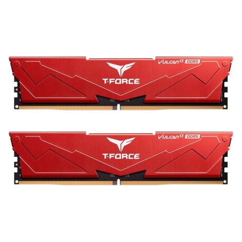 Pamięć DDR5 Team Group T-FORCE VULCAN Alpha 32GB (2x16GB) 5600MHz CL40 1,2V Czerwona