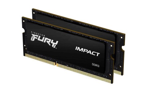 Pamięć SODIMM DDR3 Kingston Fury Impact 8GB (2x4GB) 1866MHz CL11 1,35V czarna