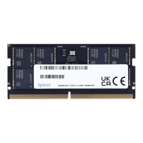 Pamięć SODIMM DDR5 Apacer 16GB (1x16GB) 4800MHz CL40 1,1V