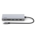 Hub Belkin Connect USB-C 7-in-1 Multiport Adapter 1x4k HDMI/2xUSB-A/1xUSB-C PD3.0/1xRJ45 Gigabit/1xSD Card reader/1xMicroSD Card