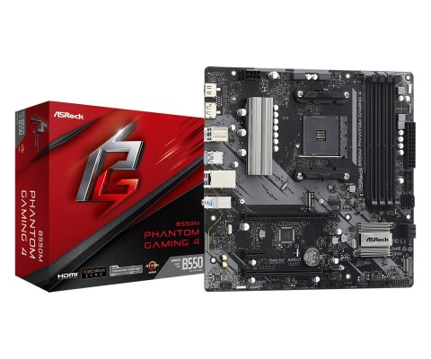 MB AMD B550 SAM4 ATX B550M PHANTOM GAMING 4 ASROCK