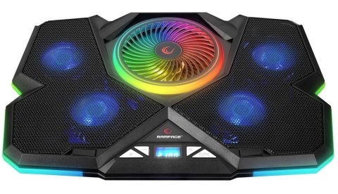 RAMPAGE PODSTAWKA CHŁODZĄCA BREZZE 5 FAN RGB LCD