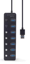 I/O HUB USB3 7PORT/UHB-U3P7P-01 GEMBIRD