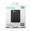 Dysk zewnętrzny HDD WD Elements (2TB; 2.5"; USB 3.0; Czarny; WDBU6Y0020BBK-WESN) (WYPRZEDAŻ)