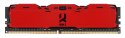 GOODRAM DDR4 8GB PC4-25600 (3200MHz) 16-20-20 IRDM X RED 1024x8