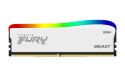 KINGSTON DDR4 16GB 3200MT/s CL16 DIMM FURY Beast White RGB SE