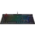 Klawiatura Gamingowa Corsair K100 RGB, Corsair OPX, LED RGB - Czarna