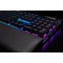 Klawiatura Gamingowa Corsair K100 RGB, Corsair OPX, LED RGB - Czarna