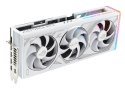 Asus | Karta graficzna dla graczy ROG Strix GeForce RTX 4090 24GB White Edition | NVIDIA | 24 GB | GeForce RTX 4090 | Pamięć GDD