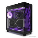 NZXT OBUDOWA KOMPUTEROWA NZXT H6 FLOW RGB MIDI TOWER Z OKNEM CZARNA