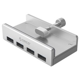 Hub USB Orico MH4PU-SV-BP przykręcany, 4 porty USB 3.1 Gen 1