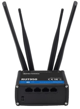 Router 4G LTE Teltonika RUT950, WiFi 802.11b/g/n, 2x SIM, 4x LAN/WAN 10/100 Mbps