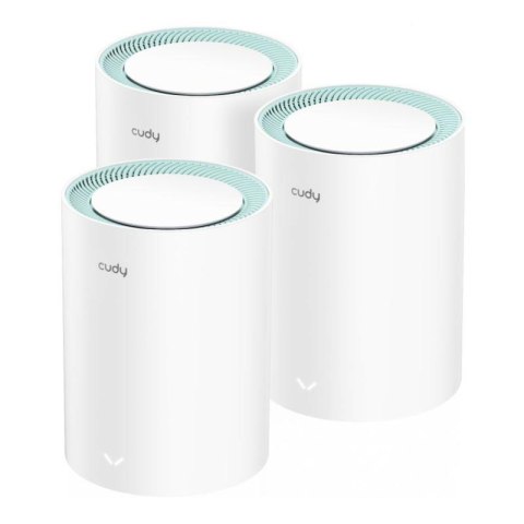 System Mesh Cudy M1300 Wi-Fi 5 AC1200 1xLAN 1xWAN 3-pack