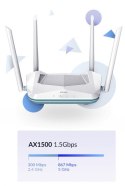 EAGLE PRO AX1500 ROUTER/WI-FI 6 EXTENDABLE W M15 R15