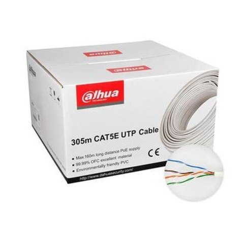 Kabel UTP DAHUA Cat.5e 305m drut CU