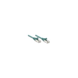 PatchCord 100% miedź Intellinet Cat.5e S/FTP, 3m, zielony