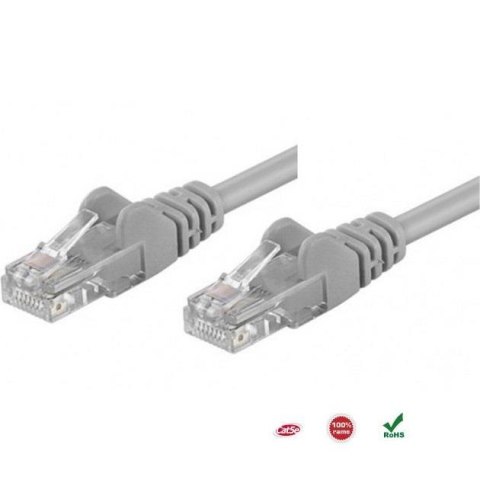 PatchCord 100% miedź Intellinet Cat.5e UTP, 2m, szary