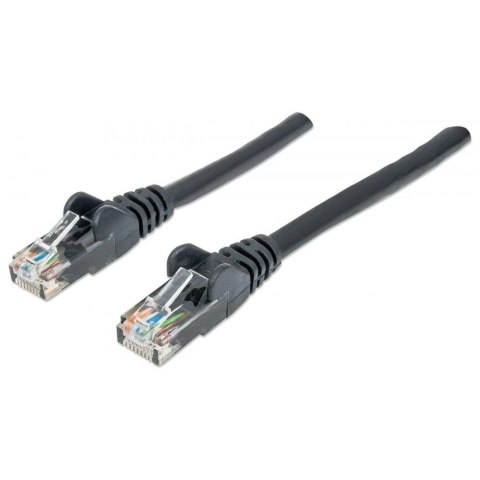 PatchCord 100% miedź Intellinet Cat.5e UTP, 3m, czarny