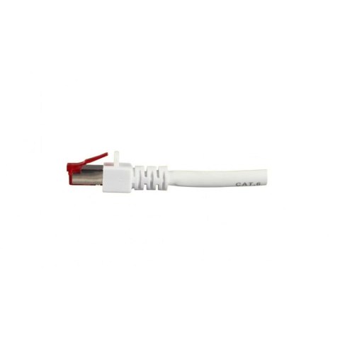 Patchcord 100% miedź EFB Cat.6 LSZH S/FTP, 1m, biały