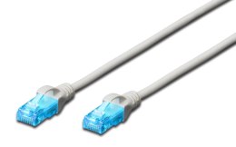 Patchcord DIGITUS UTP kat. 5e 30m PVC biały