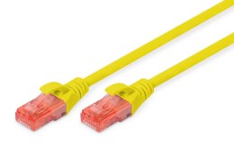 Patchcord DIGITUS UTP kat. 6 7m PVC żółty