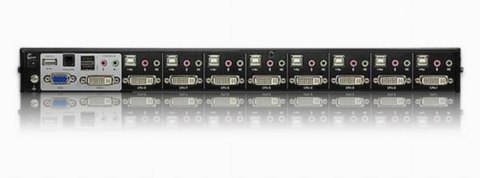 Przełącznik KVM ATEN DVI/USB/Audio CS1768 (CS1768-AT-G) 8-port.