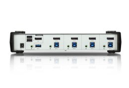 Przełącznik KVM ATEN Display Port/USB 3.0/Audio CS1914 (CS1914-AT-G) 4-port.