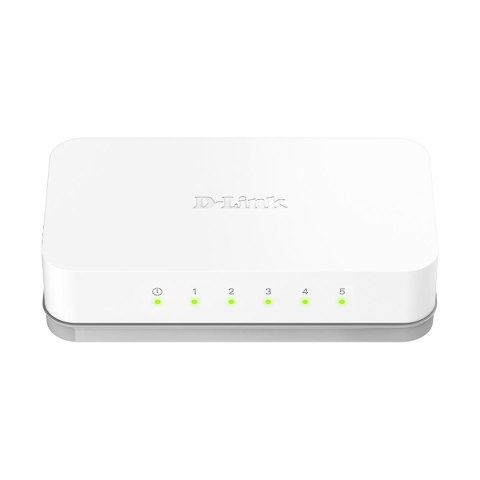 Switch niezarządzalny D-Link 5-portowy GO-SW-5G 5x1000Mbit (RJ45)