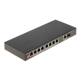 Switch niezarządzalny Dahua PFS3110-8ET1GT1GF-96 8xPoE 1xUplink 1GbE 1xSFP