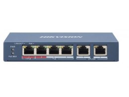 Switch niezarządzalny HIKVISION DS-3E0106HP-E / PoE 10/100M