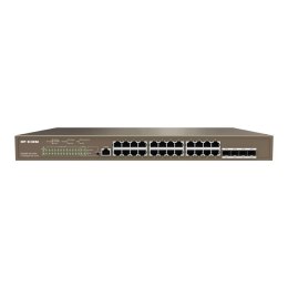 Switch zarządzalny IP-COM By Tenda G5328P-24-410W 24x 1GbE 4x SFP PoE 410 W