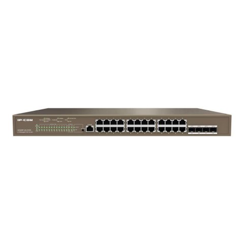 Switch zarządzalny IP-COM By Tenda G5328P-24-410W 24x 1GbE 4x SFP PoE 410 W