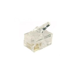 Wtyk telefoniczny Intellinet RJ11 6P/4C 10szt.