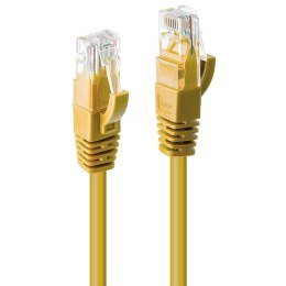 Patchcord LINDY CAT 6 U/UTP 1m Żółty