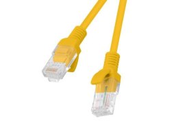 Patchcord Lanberg UTP kat.5e 0,25m pomarańczowy