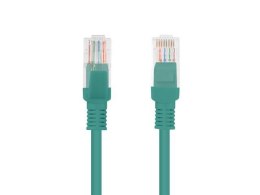 Patchcord Lanberg UTP kat.5e 0,25m zielony