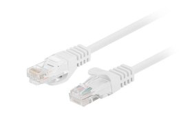 Patchcord Lanberg UTP kat.5e 1m biały 10-Pack