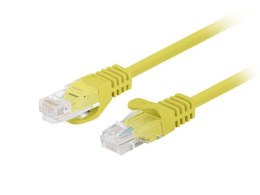 Patchcord Lanberg UTP kat.5e 2m żółty 10-Pack