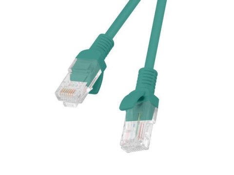 Patchcord Lanberg UTP kat.5e 30m zielony fluke passed