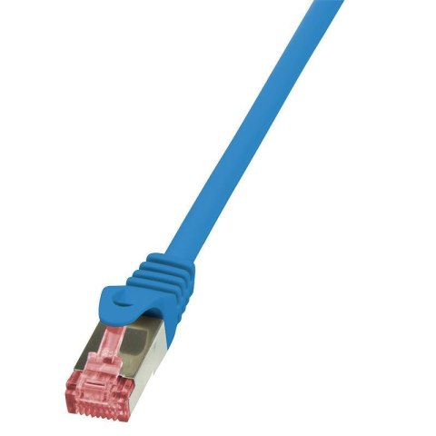 Patchcord LogiLink CQ2026S CAT.6 S/FTP 0,50m, niebieski