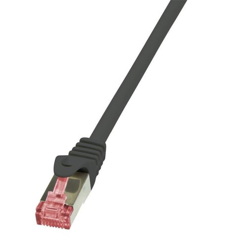 Patchcord LogiLink CQ2033S CAT.6 S/FTP 1m, czarny