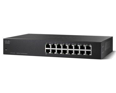 Switch niezarządzalny Cisco SF110-16 16x10/100 Rack